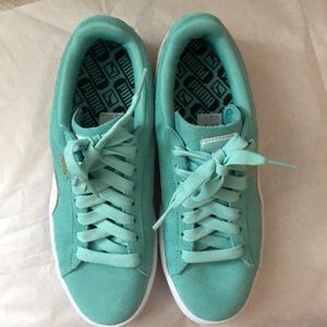 Puma suede shoes